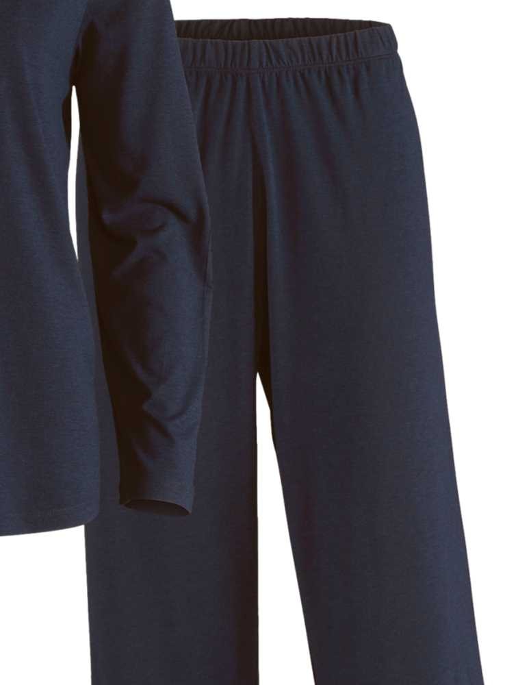 Pyjamas-sæt af bambus, 2 dele natskjorte og bukser