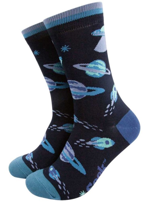 Bambus strømper Space, herre, fra Sock Talk