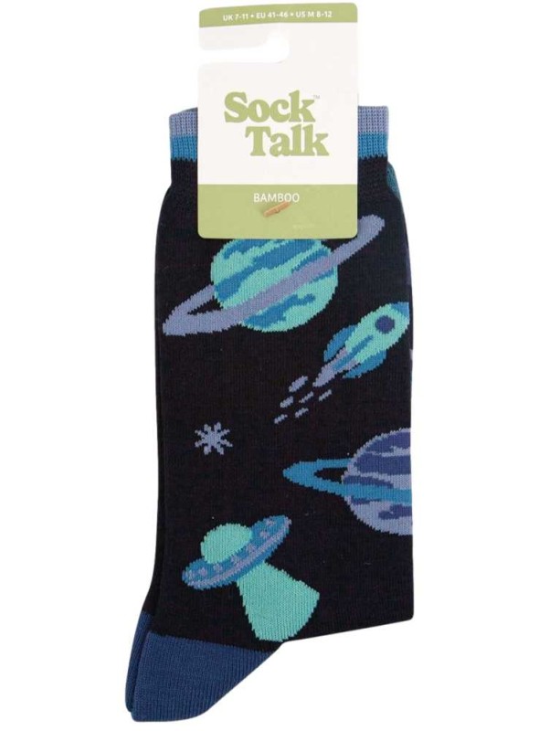Bambus strømper Space, herre, fra Sock Talk