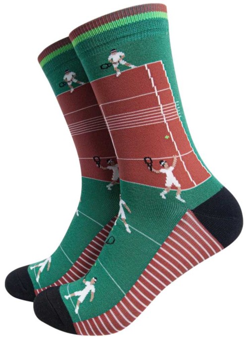 Bambus strømper tennis, herre, fra Sock Talk