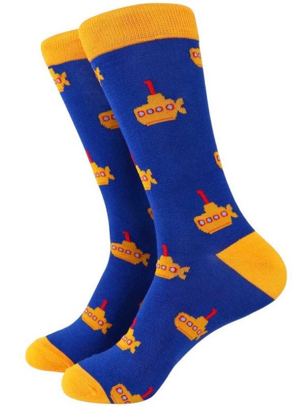 Bambus strømper Yellow Submarine, herre, fra Sock Talk