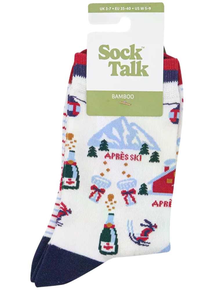 Bambus strømper After Ski, dame, fra Sock Talk