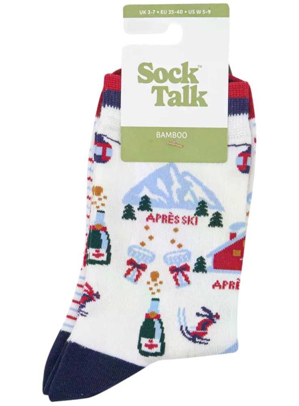 Bambus strømper After Ski, dame, fra Sock Talk