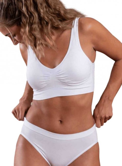 Bamboo Panty White