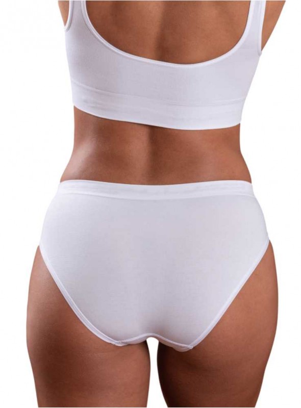 Bamboo Panty White